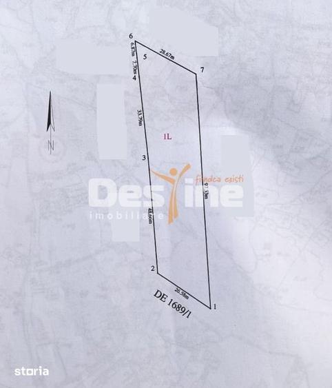 Teren intravilan 2170 mp la drum asfaltat - Chicerea - 3