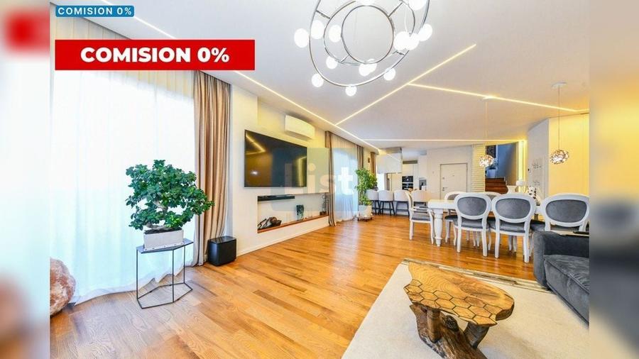 Penthouse cu 4 camere semidecomandat, mobilat în Bună Ziua