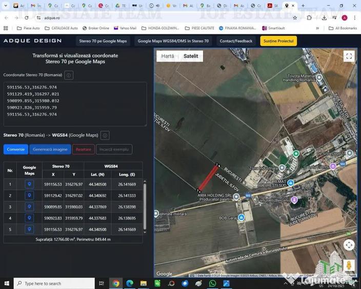 Intravilan 13200 mp, viitoare statie M , scadere mare de pre - 1