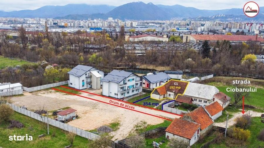 Casă cu 3 camere cu Teren 354 Mp în Tractorul