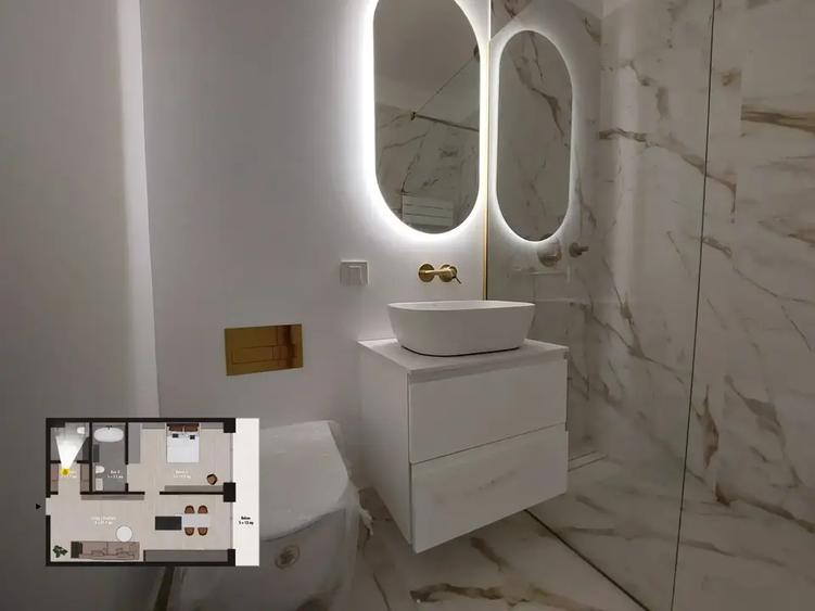 Apartament cu 2 camere semidecomandat în Unirii