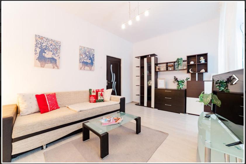 Apartament cu 3 camere circular, mobilat în Centrul Istoric