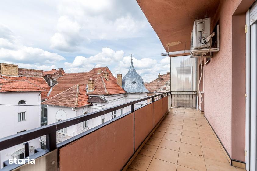 Apartament cu 2 camere decomandat în Central