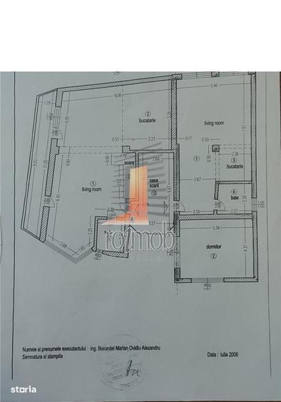 Apartament cu 2 camere decomandat în Polonă