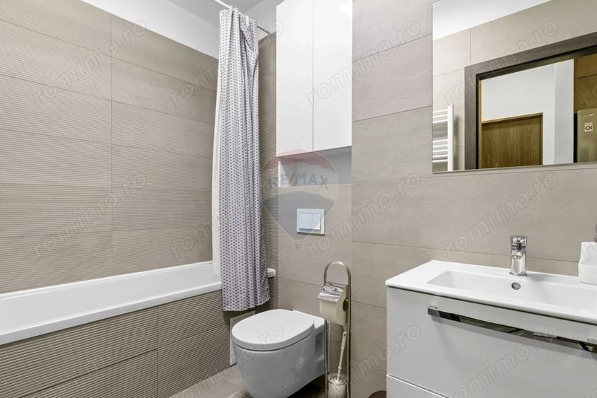 Apartament cu 2 camere semidecomandat, mobilat în UTA