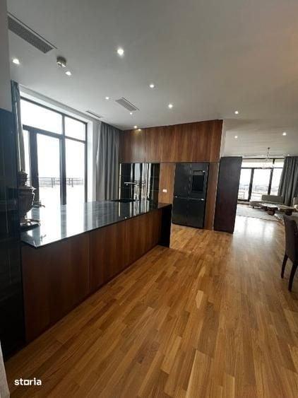 Penthouse Lux 4 camere de inchiriat Baneasa | Lift privat | Terasa 360 - 5