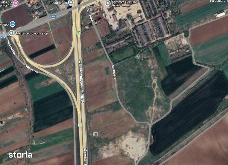 Teren de 2727 mp, în Moara Vlăsiei