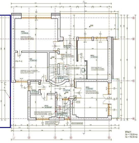 Vila impozanta cu 15 camere, 700mp utili - perfecta pentru birouri - 13