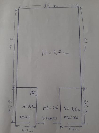 Spațiu comercial, de 318 mp, în Florești