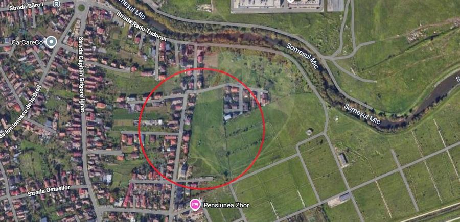 Teren Construcții intravilan de 598 mp, în Someșeni