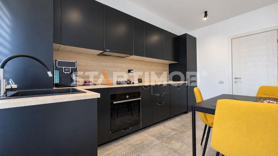 Apartament cu 2 camere decomandat, mobilat în Sânpetru