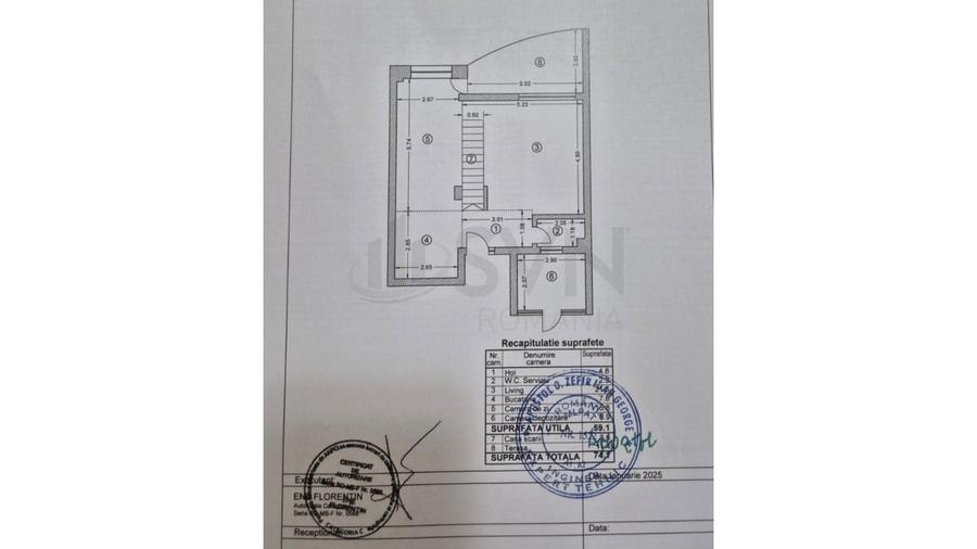 Casă individuală cu 6 camere cu Canalizare în Pipera