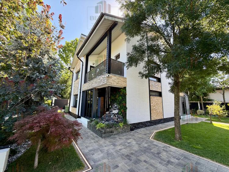 Casă premium P+1E+M cu piscină, bar și curte spectaculoasă | 648 mp tere Berceni - 2