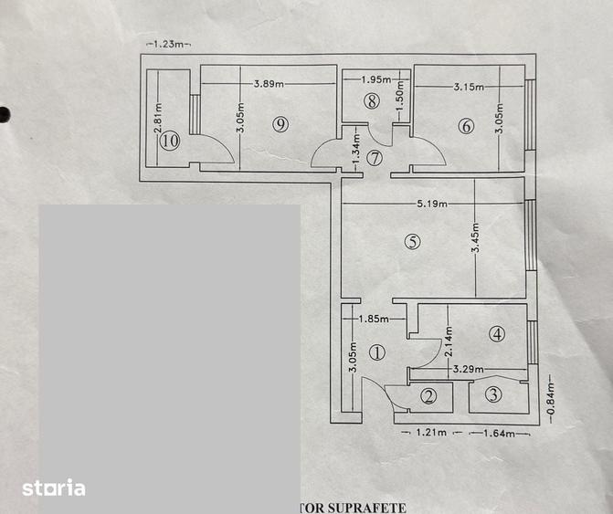 Apartament cu 2 camere decomandat în Ghencea