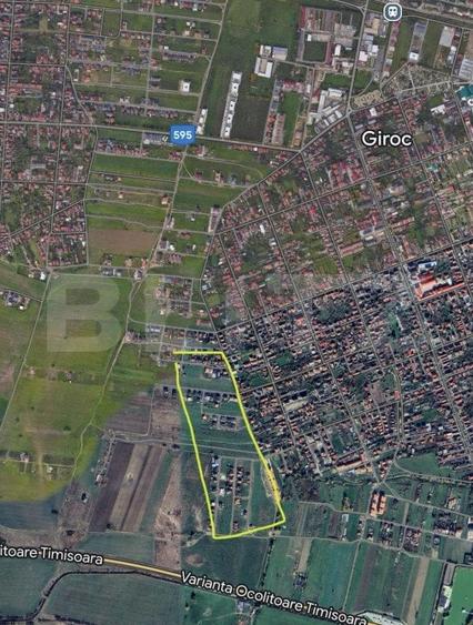 Teren Construcții intravilan de 817 mp, în Giroc