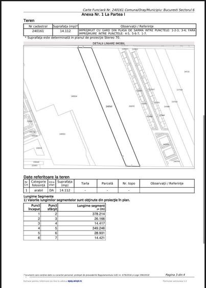 Teren de 14122 mp, în Prelungirea Ghencea