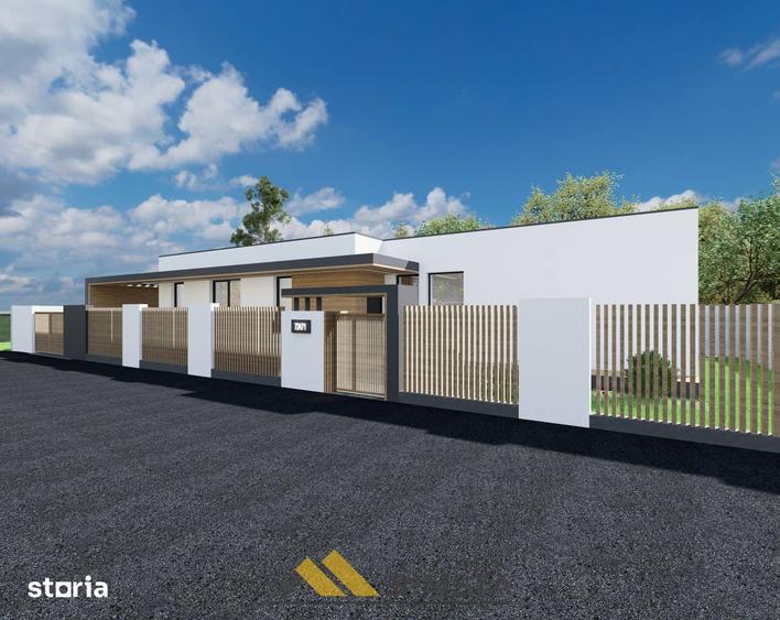 Casă cu 4 camere cu Teren 600 Mp în Sânmartin