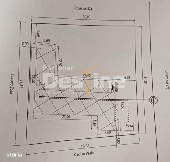 Spațiu comercial, de 300 mp, în Oțetoaia