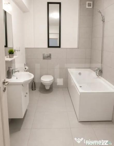 Apartament cu 2 camere semidecomandat în Baciu