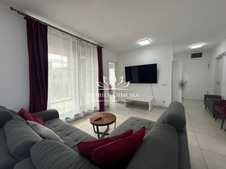 Apartament cu 2 camere semidecomandat, mobilat în Take Ionescu