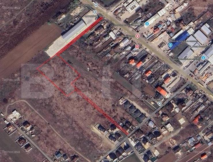 Teren agricol intravilan de 3515 mp, în Exterior Sud