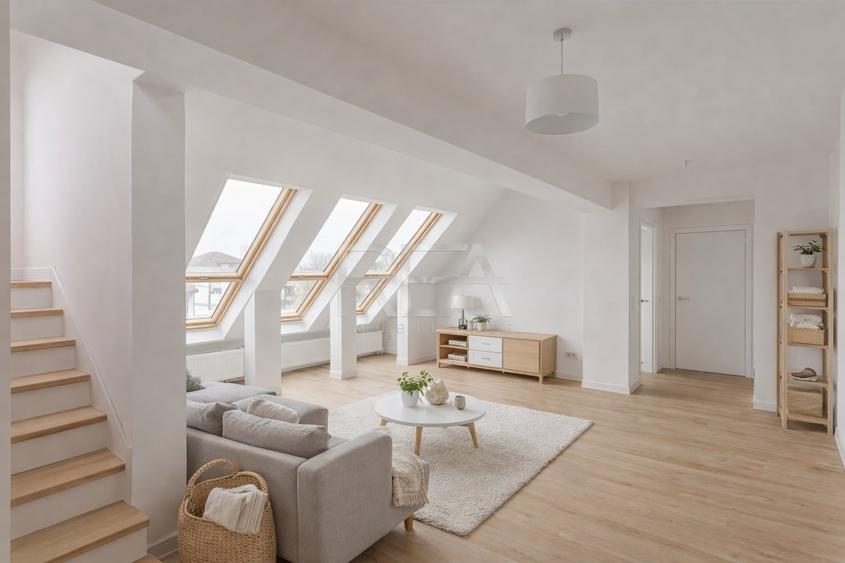 Apartament cu 3 camere semidecomandat în Matei Voievod