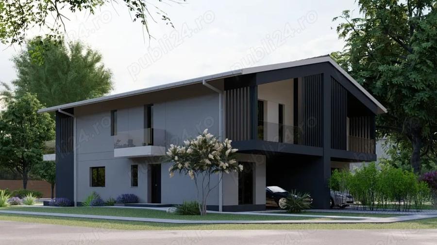 Casă cu 3 camere cu Teren 323 Mp în Dumbrăvița