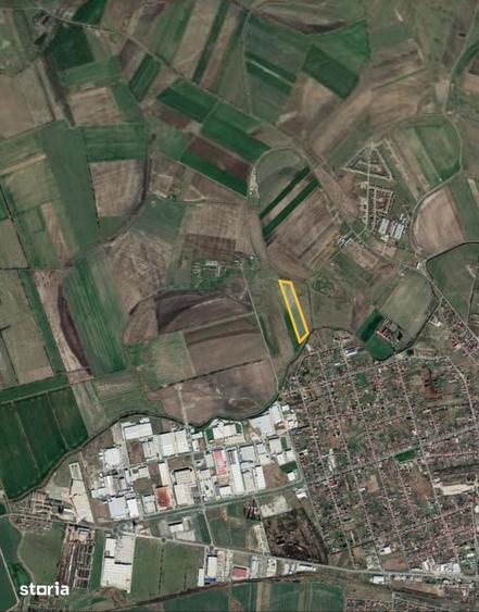Teren 39.600 mp langa zona Industriala Vest, - 2