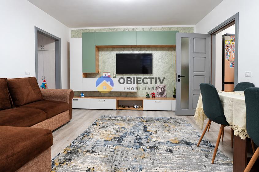 Apartament cu 2 camere semidecomandat în Central