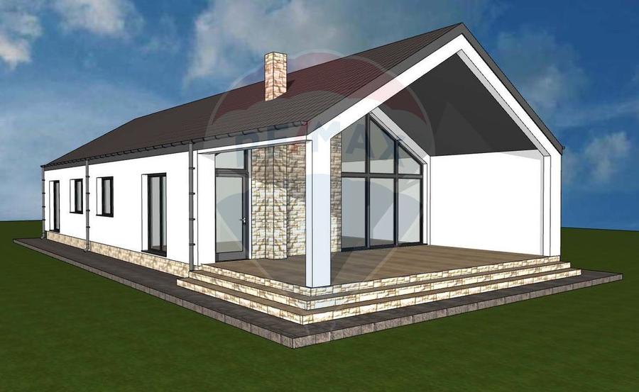 Teren Construcții intravilan de 1280 mp, în Stejaru (Pângărați)