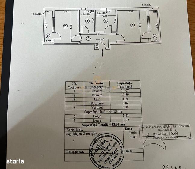 Apartament cu 2 camere, mobilat în Metalurgiei