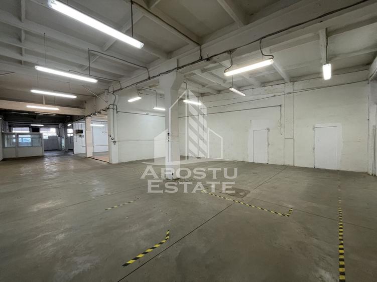 Spațiu industrial, de 670 mp, în Semicentral