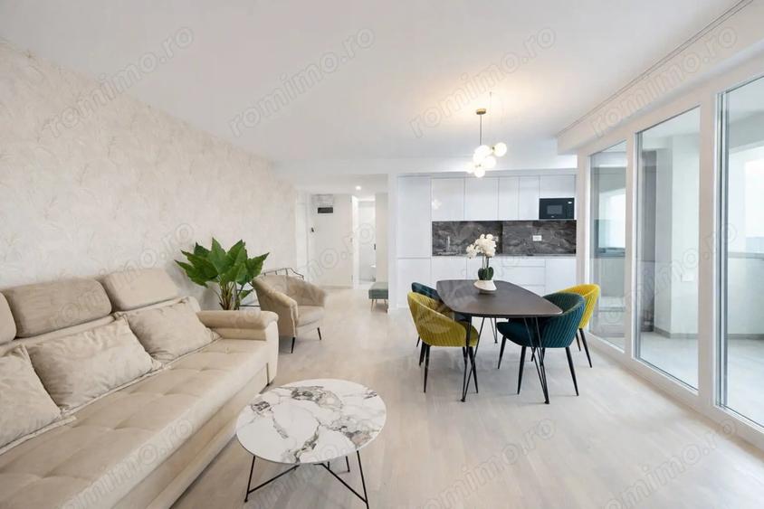 Apartament cu 3 camere, mobilat în Ultracentral