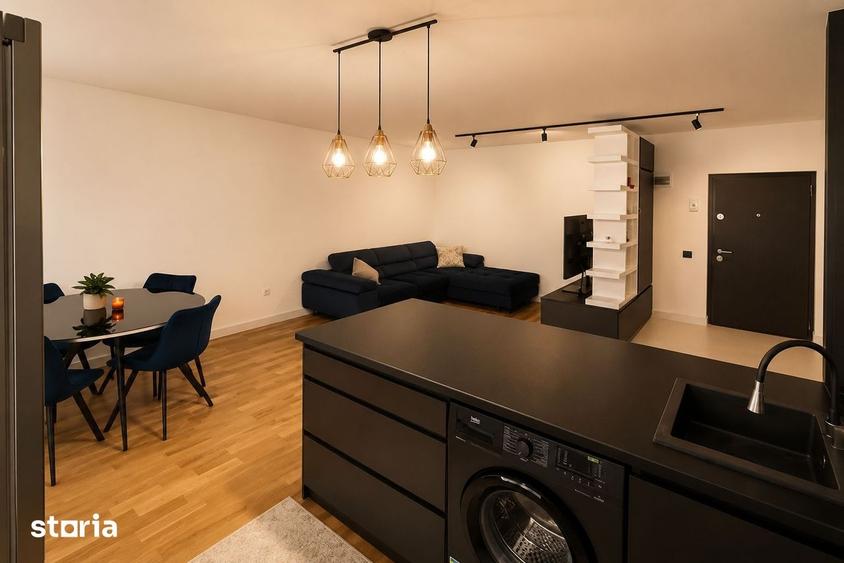 Apartament 2 camere finisat mobilat parcare zona BMW - 1