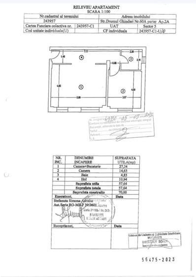Apartament cu 2 camere decomandat în Prelungirea Ghencea