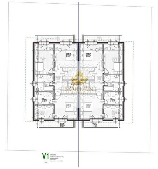 Duplex cu 4 camere cu Canalizare în Dâmbul Rotund