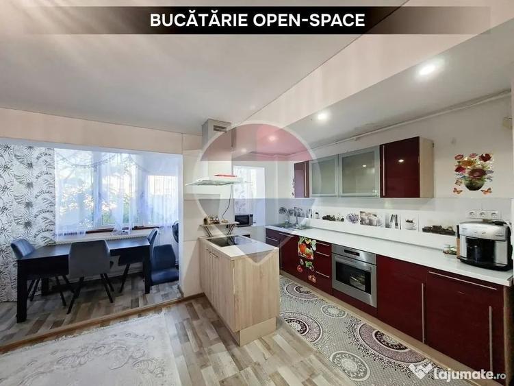 Apartament cu 3 camere decomandat în Central