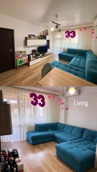Apartament cu 2 camere decomandat, mobilat în Berceni