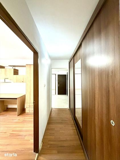 Apartament 3 camere 70 mp etaj 1 cu doua balcoane bloc izolat Bradet - 13