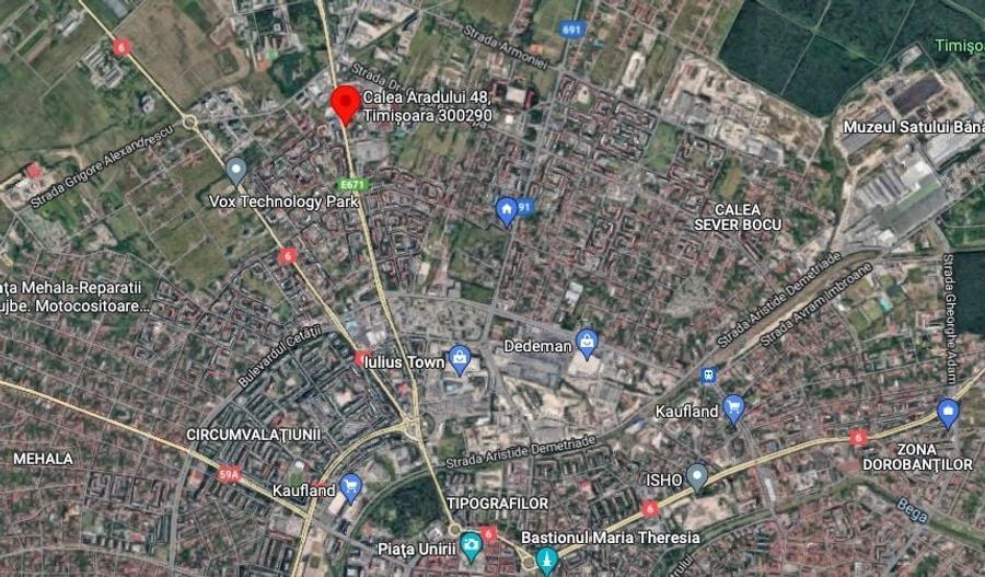 Teren Construcții intravilan de 2564 mp, în Aradului