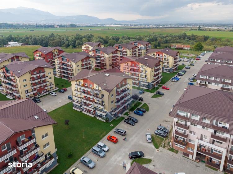 Apartament cu 2 camere, mobilat în Sânpetru