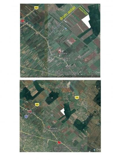 Teren agricol extravilan de 270000 mp, în Bâldana