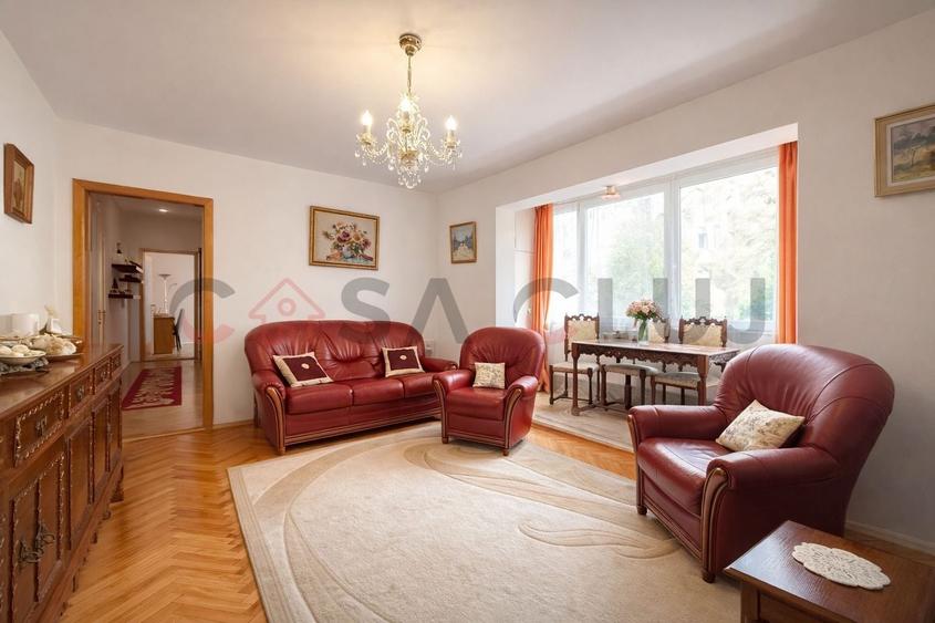 Apartament cu 3 camere semidecomandat, mobilat în Gheorgheni