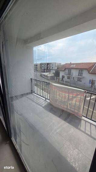 Apartament nou, semifinisat, 69 mp utili + balcon 7 mp, etaj 1 - 2