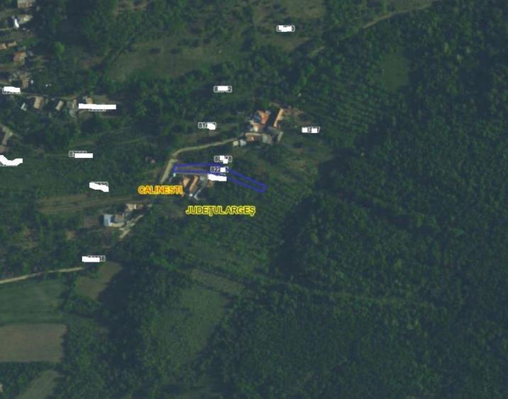 Teren de 678 mp, în Călinești