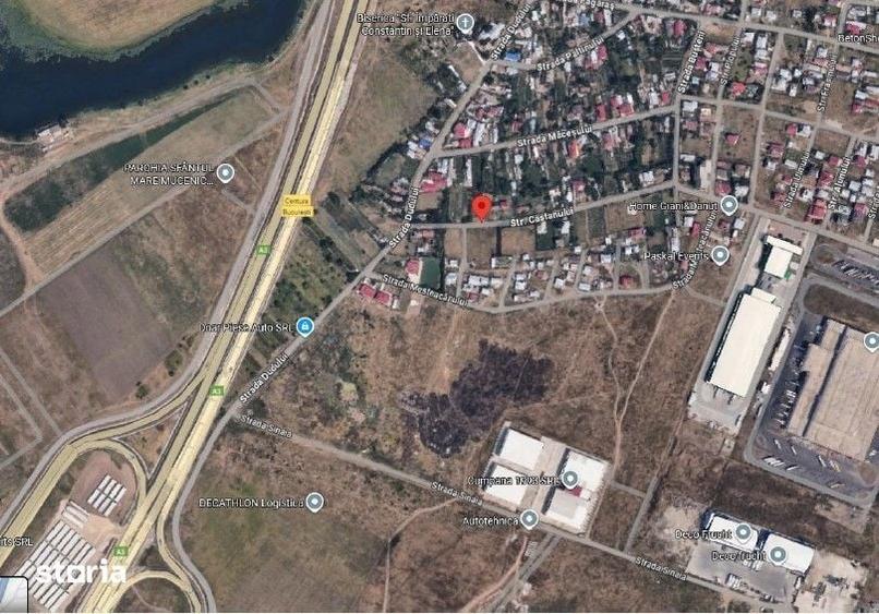 Teren de 353 mp, în Ștefăneștii de Jos