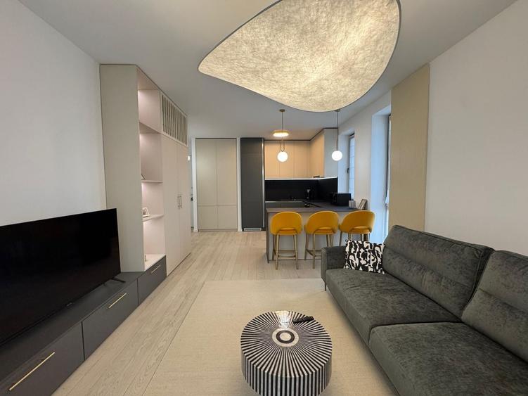 Apartament cu 2 camere decomandat, mobilat în Herăstrău