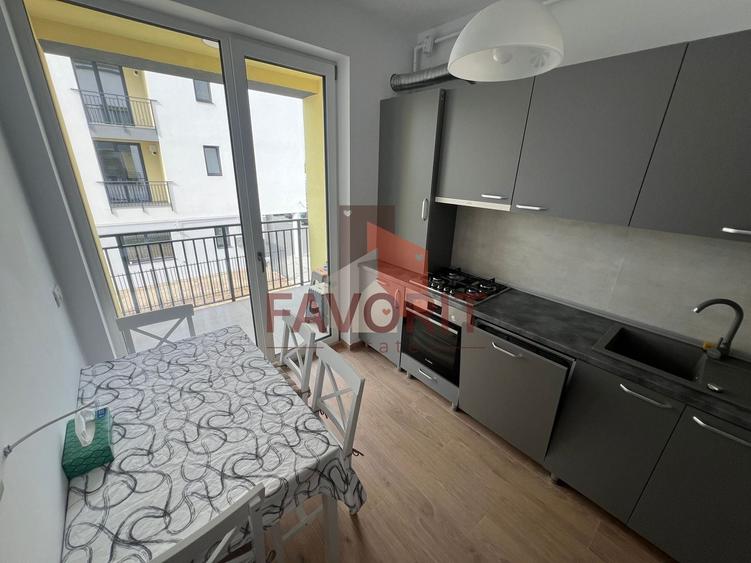 Apartament cu 2 camere decomandat, mobilat în Freidorf