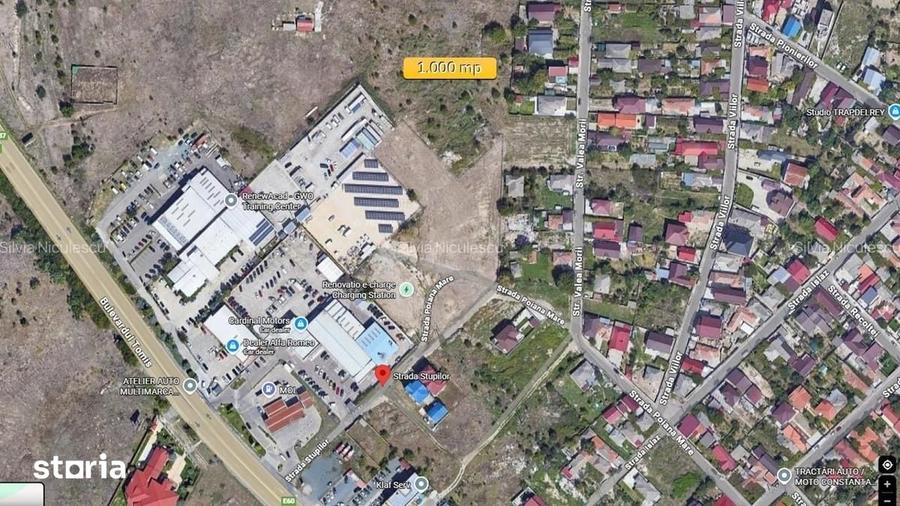 Teren de 1000 mp, în Palazu Mare