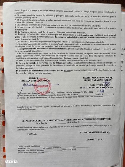 Teren de 2440 mp, în Central